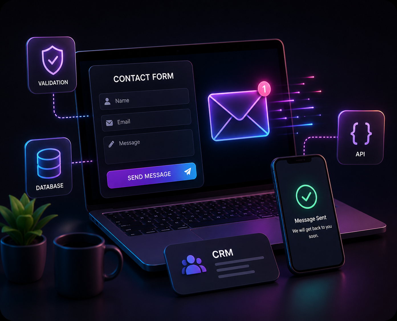فرم و اتوماسیون تماس
